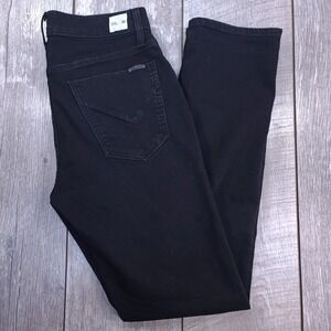 Hudson Mens Blake Slim Straight Leg Jeans Size 30x32 Denim Black Wash Pants